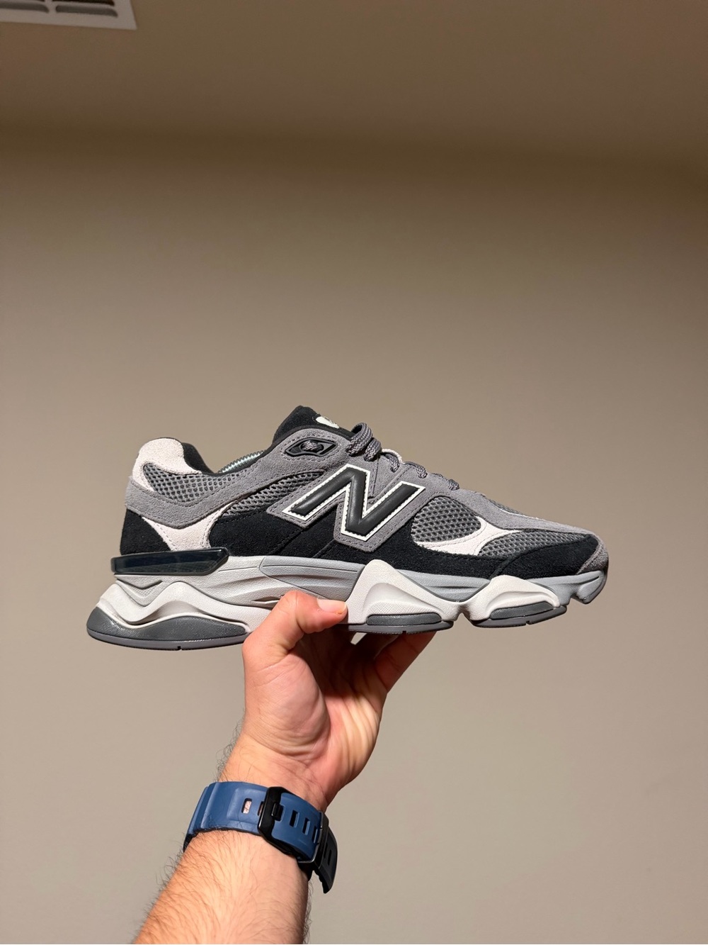 New Balance 9060 ‘Black Castlerock’ Low Top Suede U9060ERA